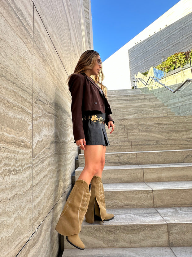 Arizona Border Nude Boots