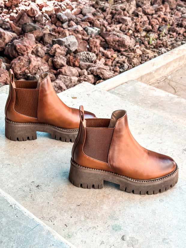 Sky Brown Boots