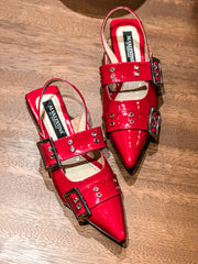 Rocket Red Flats