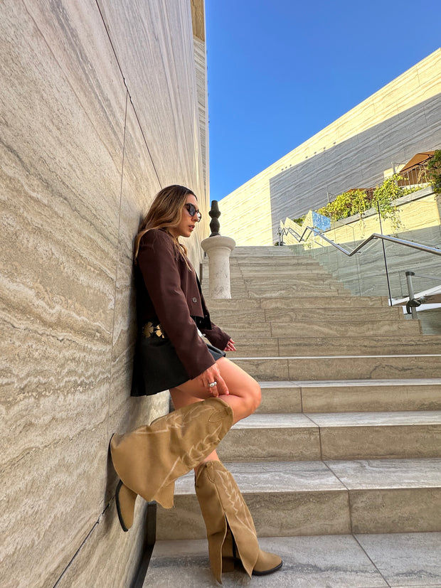 Arizona Border Nude Boots