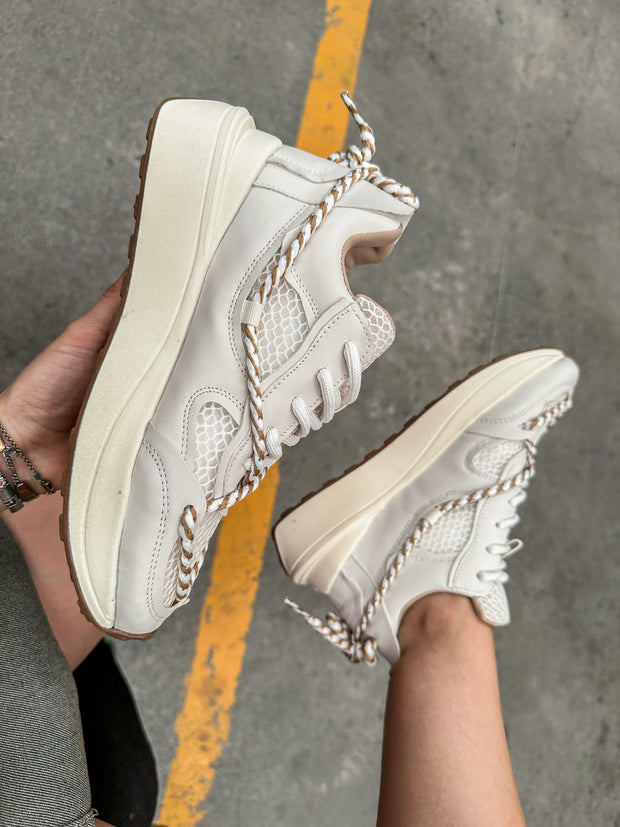 Terry Ivory Sneakers