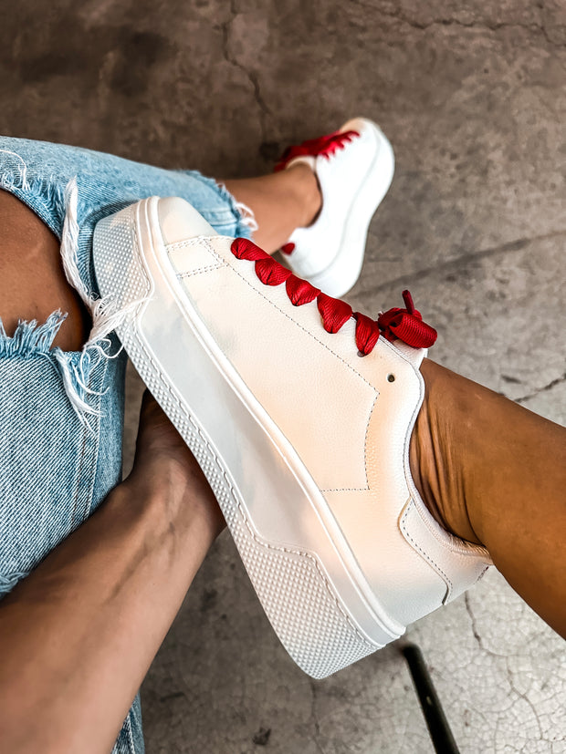 Reno Red Heart Sneakers