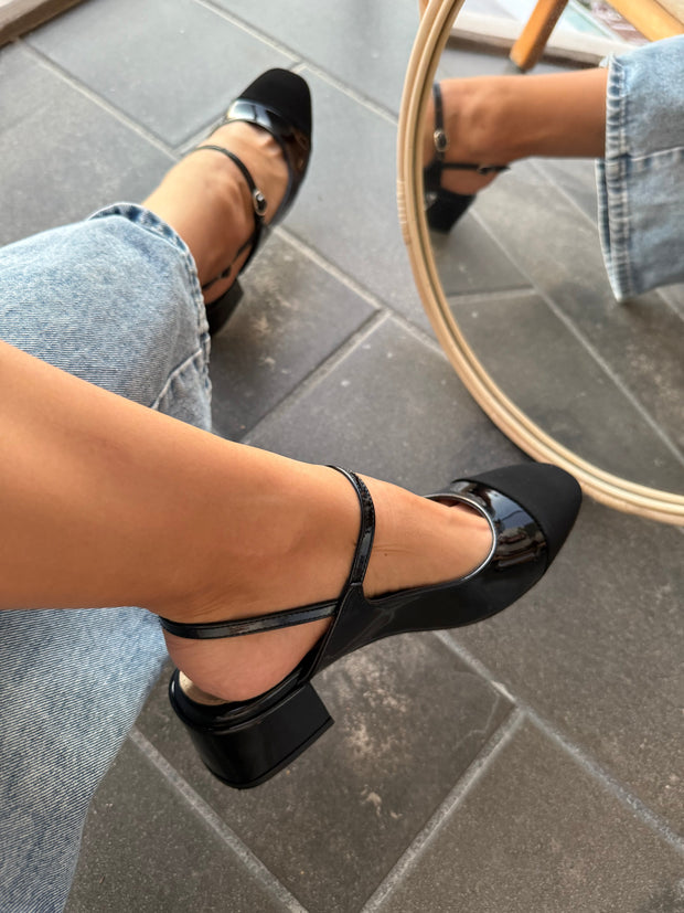 Zoe Black Tacón Mini