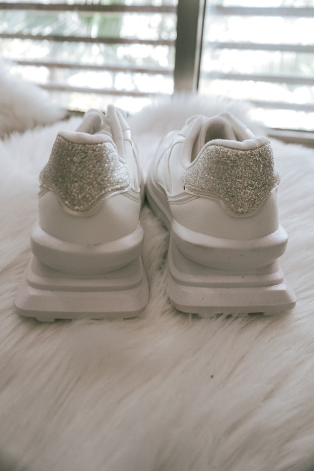 Mila White Sneakers