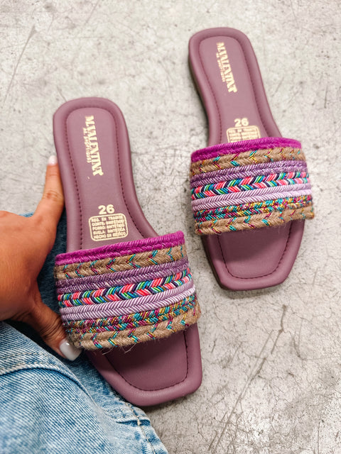 Aloha Comfy Lilac Sandals