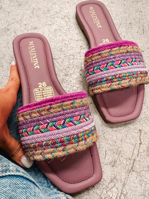 Aloha Comfy Lilac Sandals