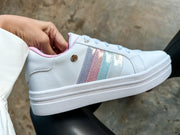 Basic Four Lines Pastel Sneakers