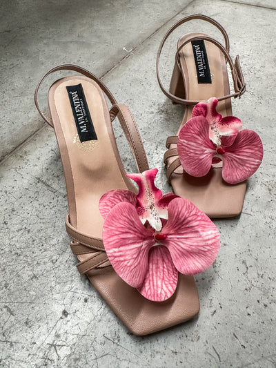 Camila Heels Orquídea Rosa