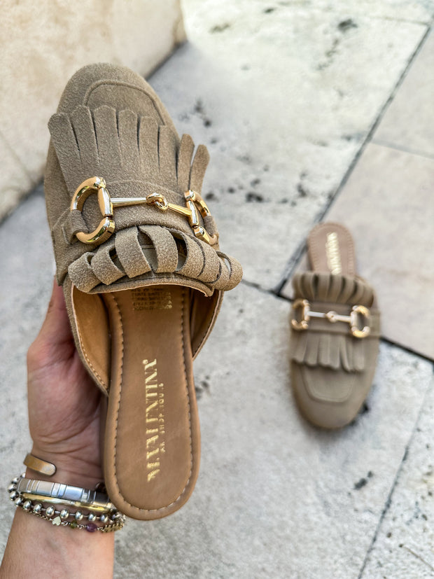 Chicago Gold Hazel Mules