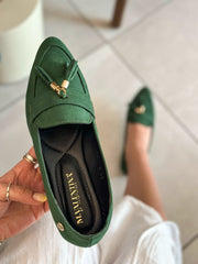 Flats Madrid Dark Green