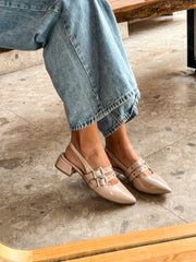 Mia Heels Rocket Pulsera Tacón mini Nude