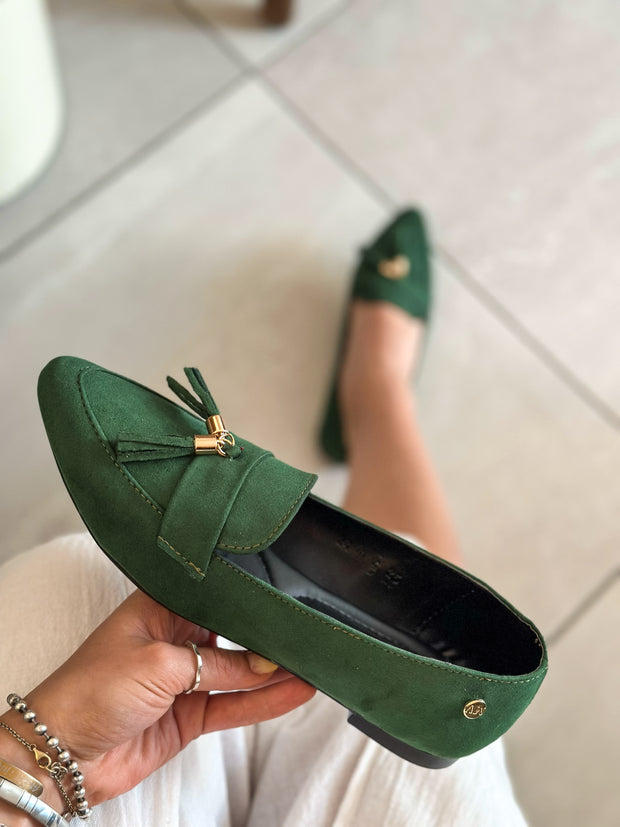 Flats Madrid Dark Green