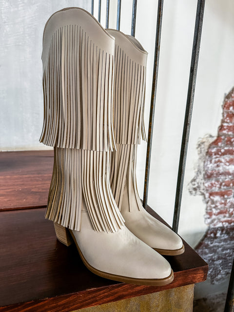 Fringe Ice Boots