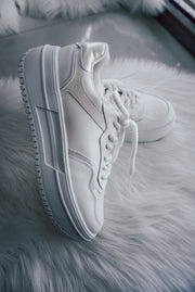 Boston Laces White Sneakers