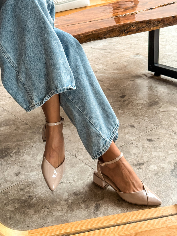Mia Heels Puntal Tacón mini Nude