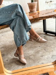 Mia Heels Rocket Pulsera Tacón mini Nude
