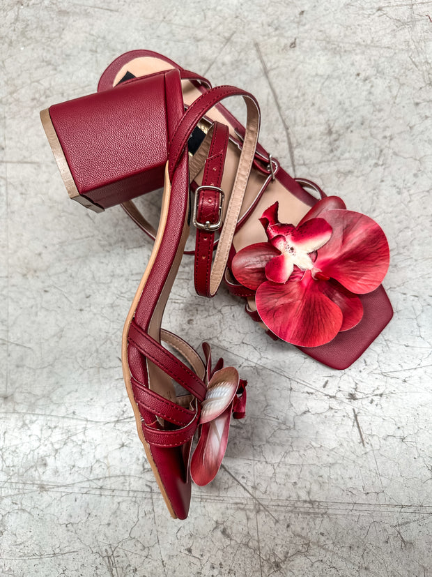 Camila Heels Orquídea Vino