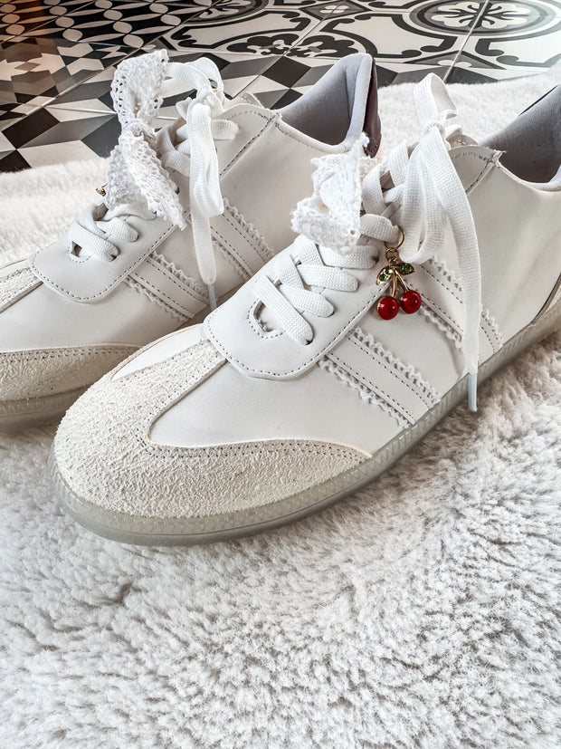 Zebra Litte Cherry Charms Sneakers