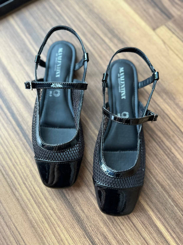 Roby Black Flats