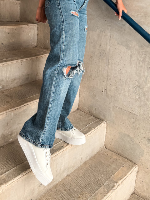 Reno White Sneakers