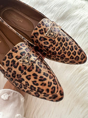 Gia Leopard Flats