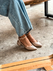 Mia Heels Puntal Tacón mini Nude