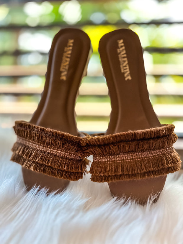 Isla Sandals Chocolate