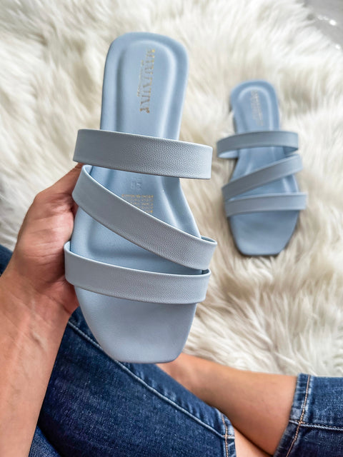 Malibu Soft Colors Blue Sandals