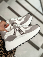Valkiria Inox & Grey Sneakers