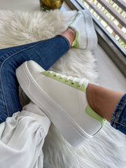 Reno Soft Colors Lime Sneakers