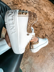 Boston Gold Studs Sneakers