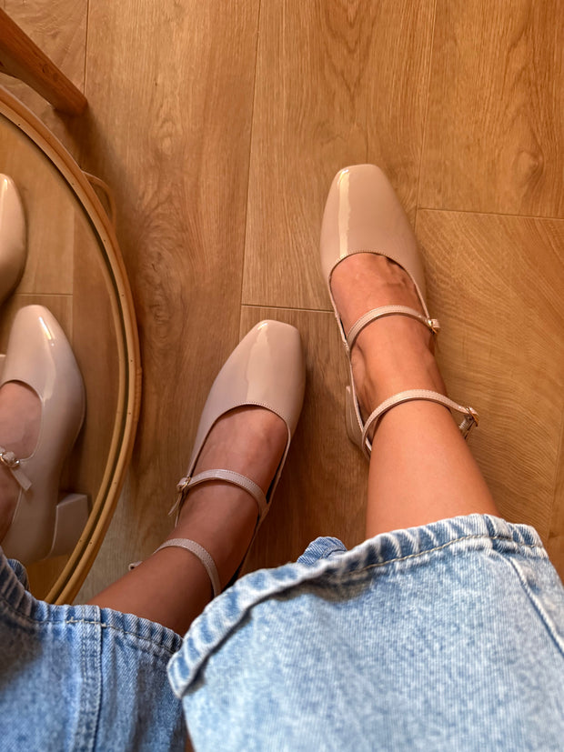 Helena Nude Tacón Mini