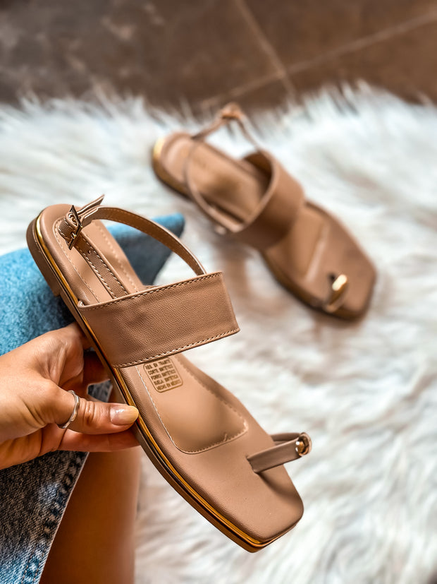 Borel Nude Sandals