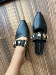 Dakota Black Flats