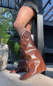 Arizona Brown studs Boots