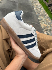 Franjas Azules tipo piel Sneakers Sporty