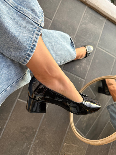 Abba mini Tacón Black