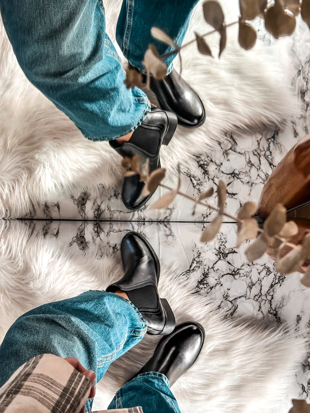 Midnight Black Boots