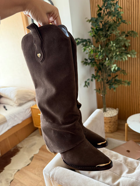 Gaia Boots Cafe Oscuro
