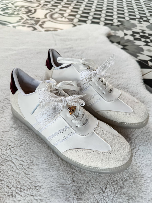 Zebra Litte Cherry Charms Sneakers