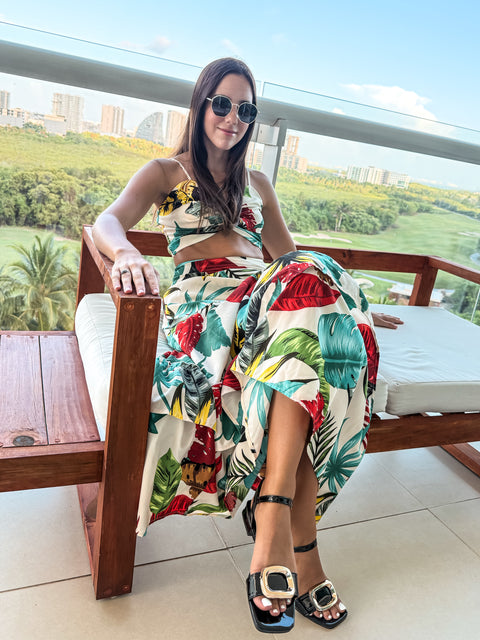 Antonella Sandals Heels Black