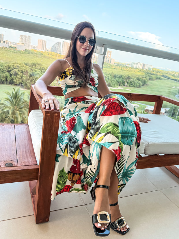 Antonella Sandals Heels Black