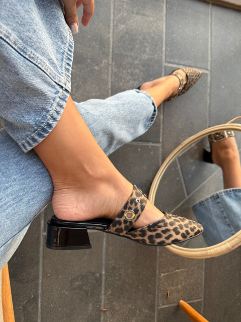 Mia Heels Rocket Tacón mini Leopardo