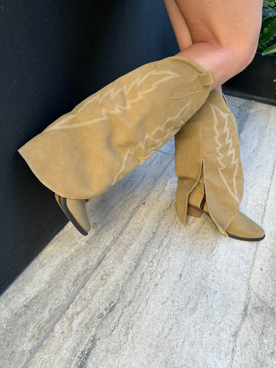Arizona Border Nude Boots
