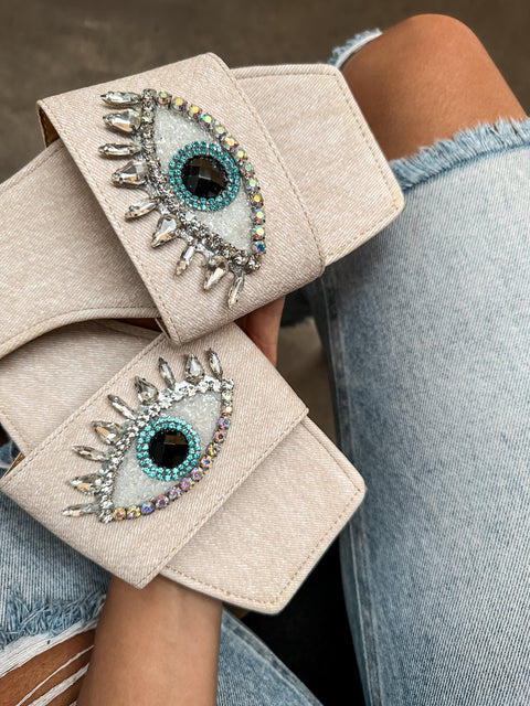 Palm Eye Ice Sandals