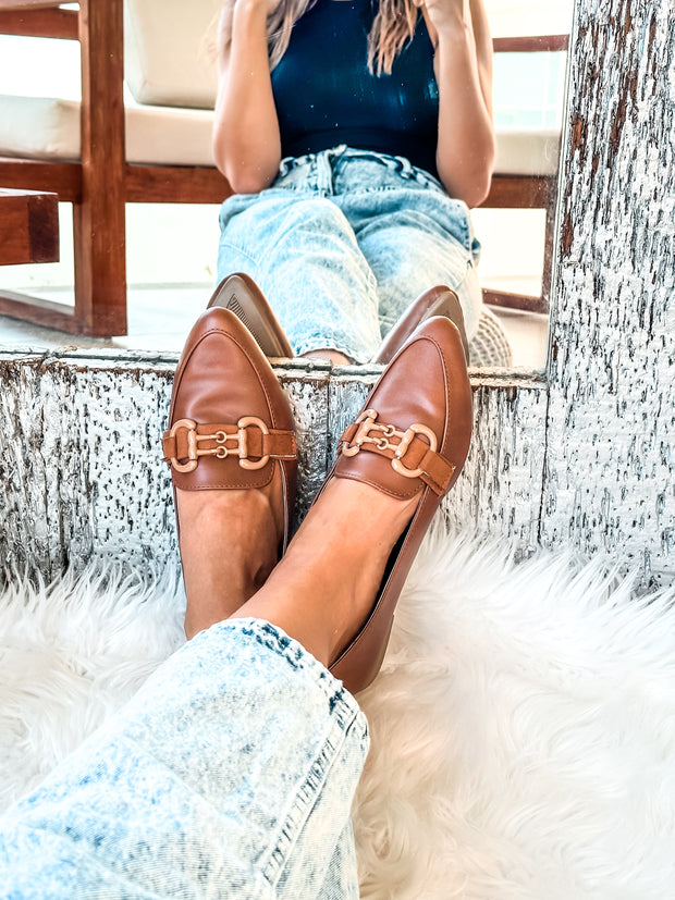 Bali Double Iron Brown Spain Flats