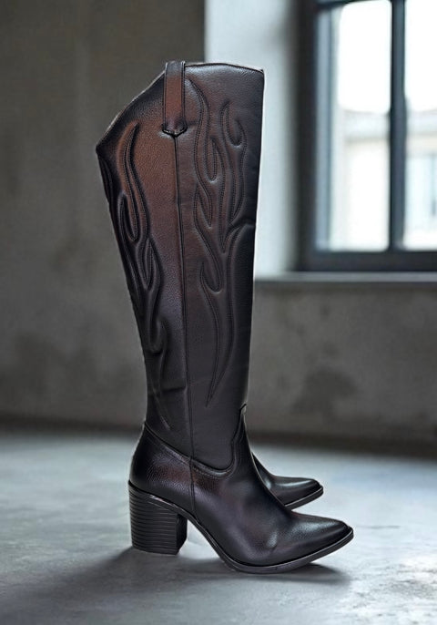 Bozeman Black Boots