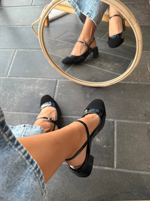 Zoe Black Tacón Mini