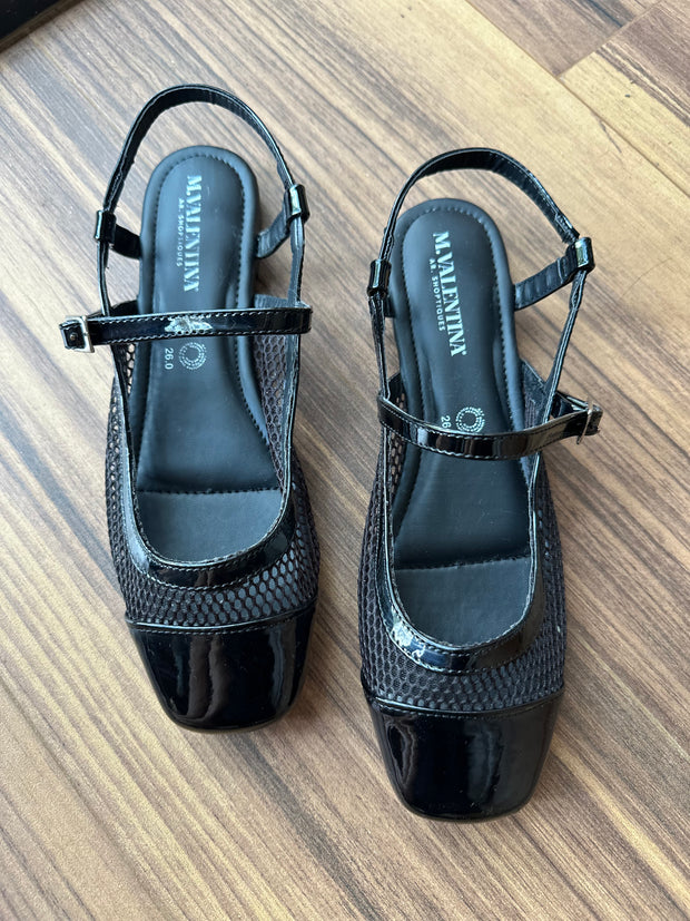 Roby Black Flats