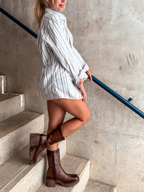 Ferrara Brown Spain Boots